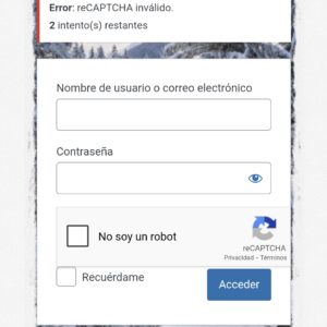 Plugin Acceso Admin y reCAPTCHA Agencias sin limite sitios