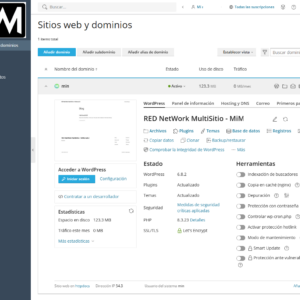 Servidor WordPress Profesionales